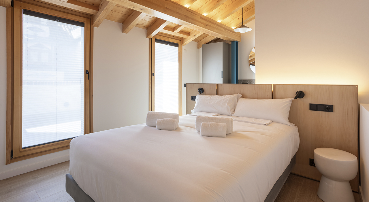 Reforma, rehabilitación y diseño de apartamentos turísticos en Bermeo, Bizkaia
